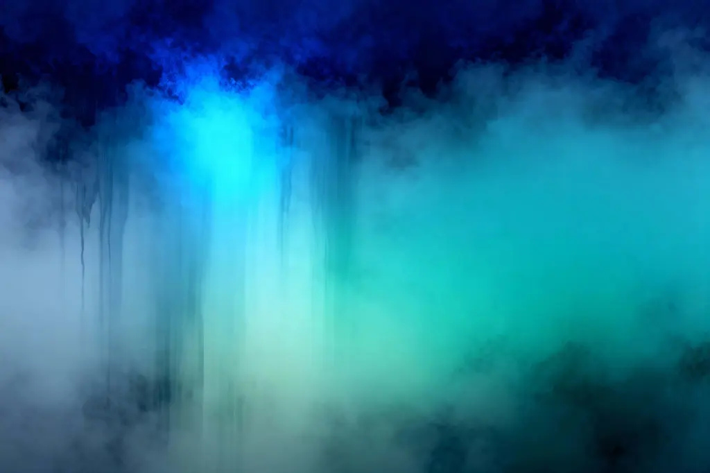 Abstract 3D Color Field Vertical Flow