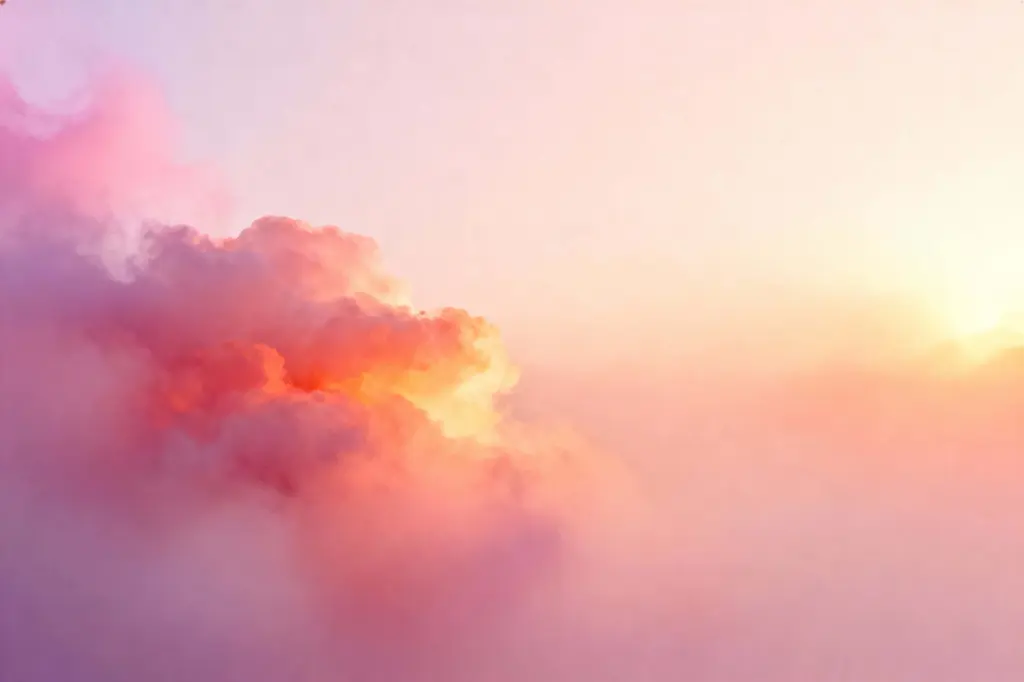 Abstract Gradient Warm Sunrise Diagonal Drift