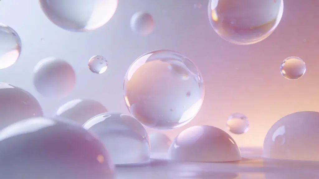 Bubble Landscape of Floating Spheres