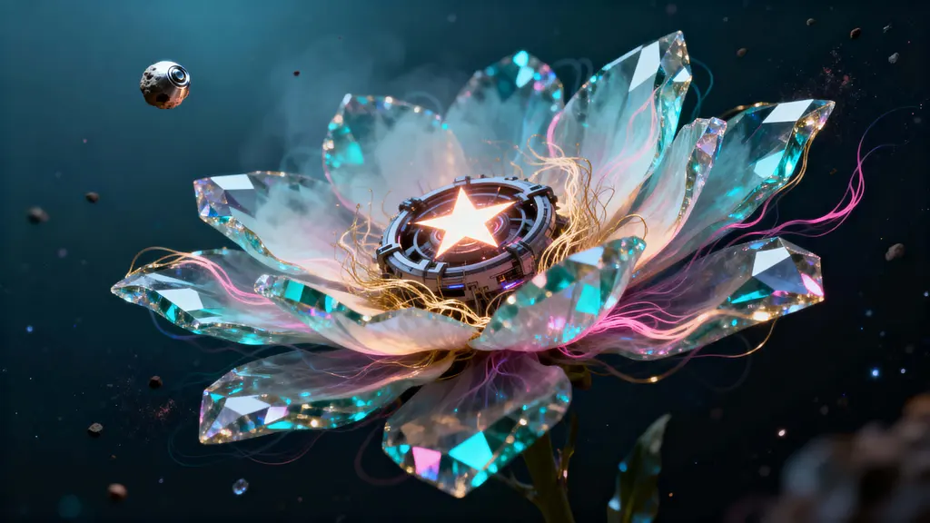 Flower Star Fusion Engine Cosmic Study