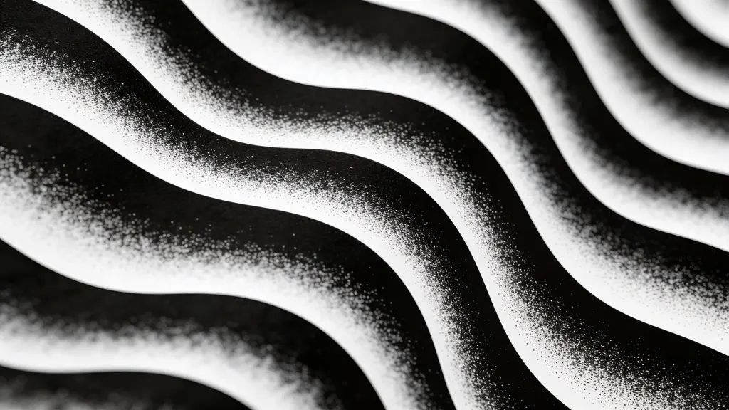 Halftone Wave Pattern Seamless Repeat