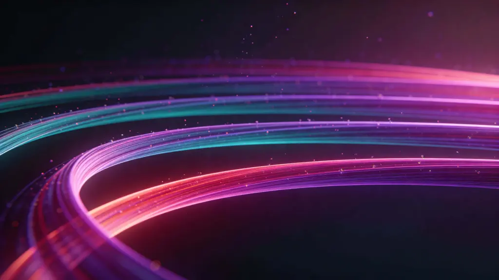 Ribbon-like Energy Strands in Motion