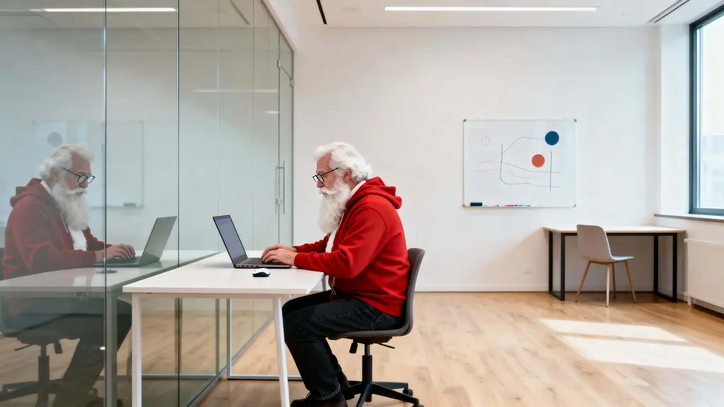 Santa Claus as focused app developer