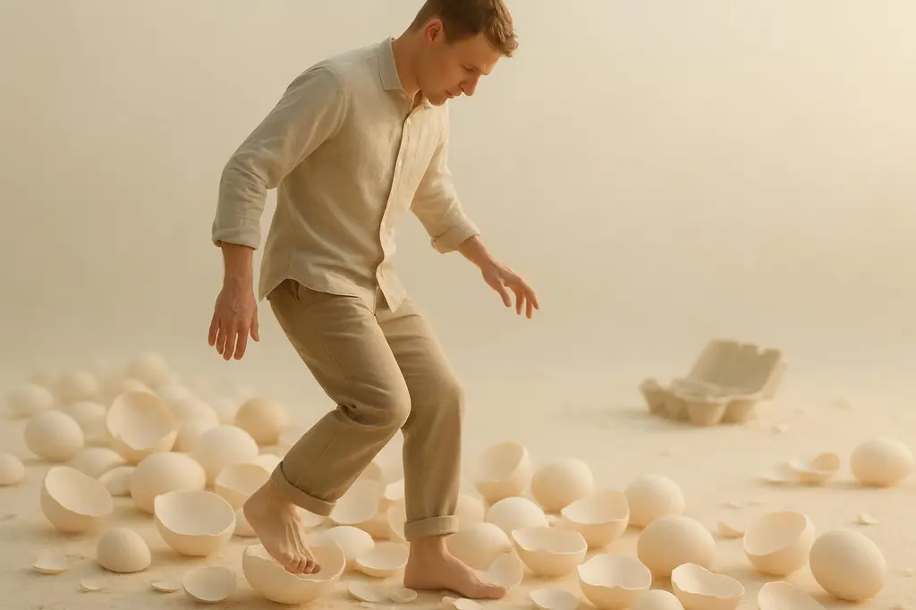 Walking on Eggshells