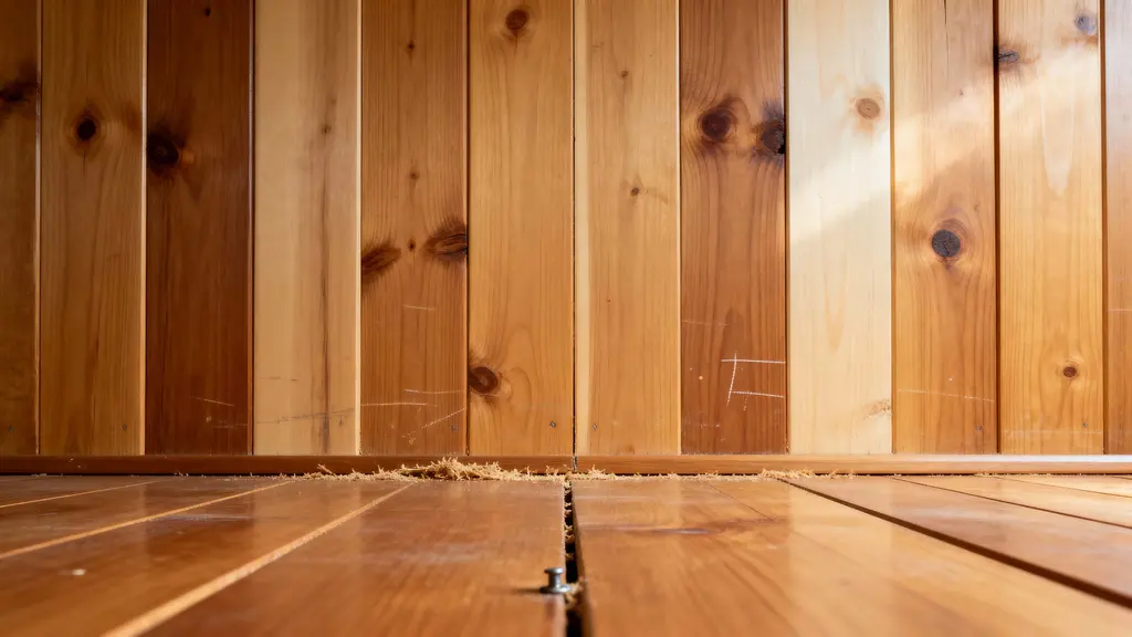 Wooden Floor Texture Minimal Background