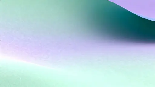 3D-rendered color gradient sheet, diagonal