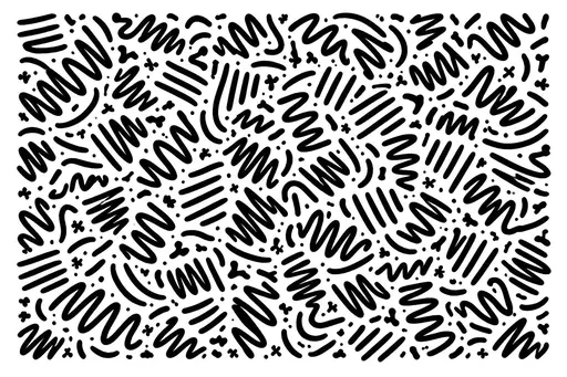 abstract doodle pattern vector-illustration