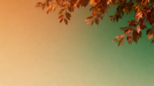 Abstract foliage gradient wallpaper study