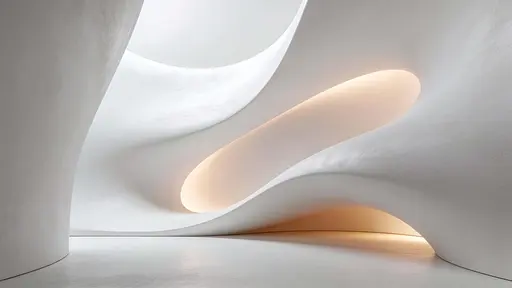 Abstract Form with Gentle Flowing Curves