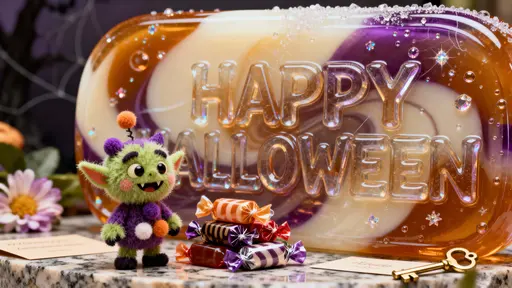 Candy goblin Halloween display scene