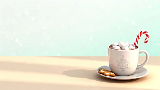 Ceramic Mug with Christmas Motif