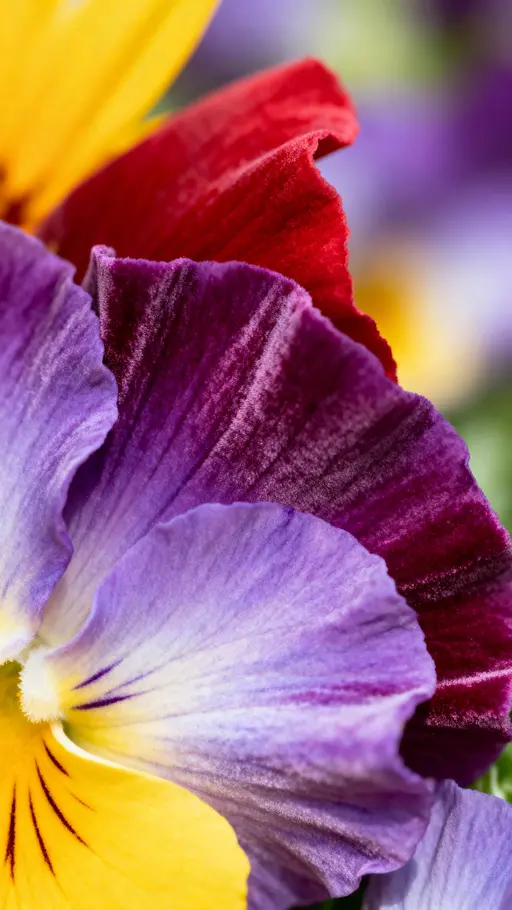 Flower Petal Velvet Macro Wallpaper