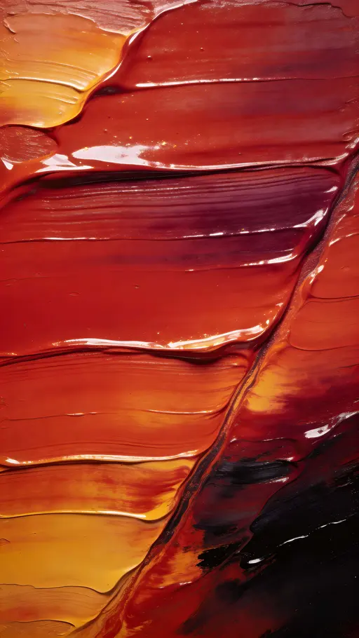 Flowing Pigment Vertical Abstract Wallpaper