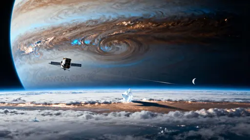 Gas Giant Storm Bands from Probe