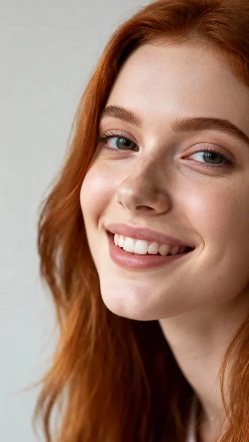 Ginger-Haired Portrait — Artistic Headshot