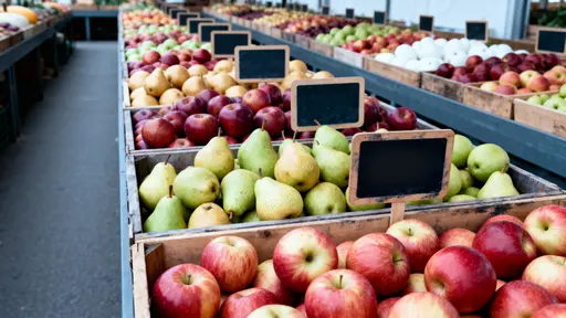 Harvest Apples and Pears Market Display