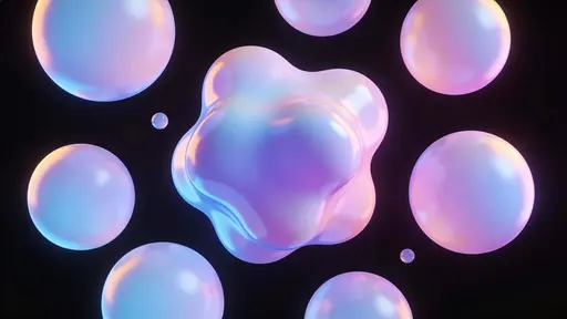 Liquid Blob Orbiting Amorphous Core