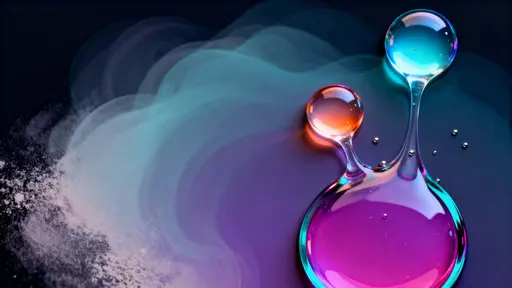 Liquid-glass node cluster in navy frame