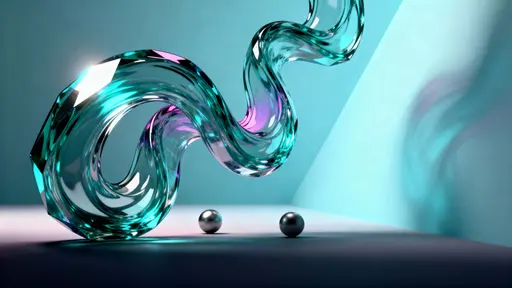Liquid glass waves with metal spheres