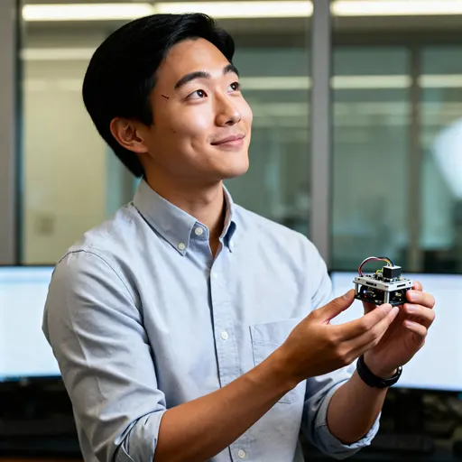Min Park robotics engineer headshot