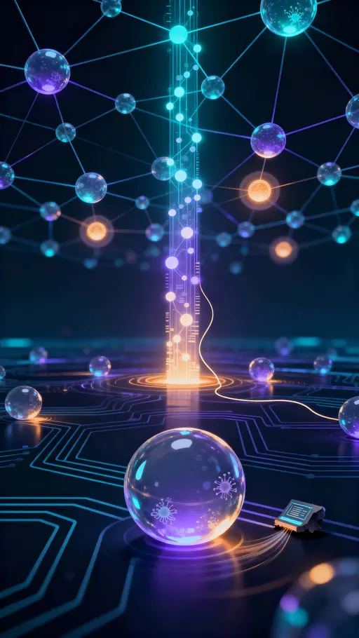 Neural Glow Network in Dark Matrix