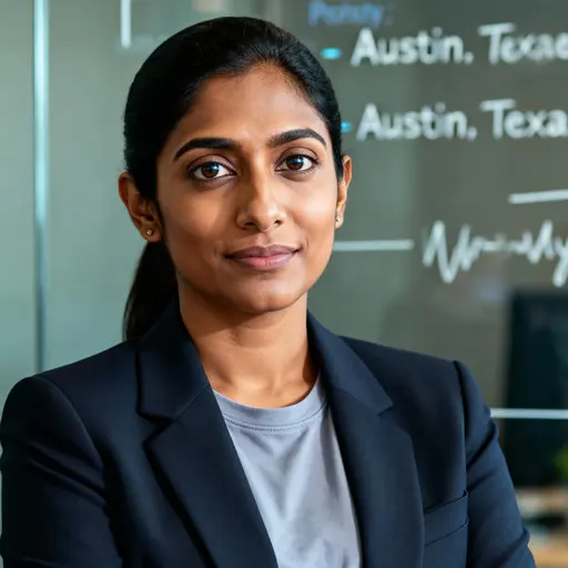 Priya Desai cybersecurity analyst headshot
