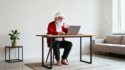 Santa Claus as a Remote Worker