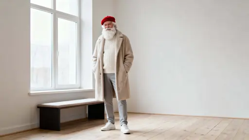Santa Claus in Scandinavian Coat