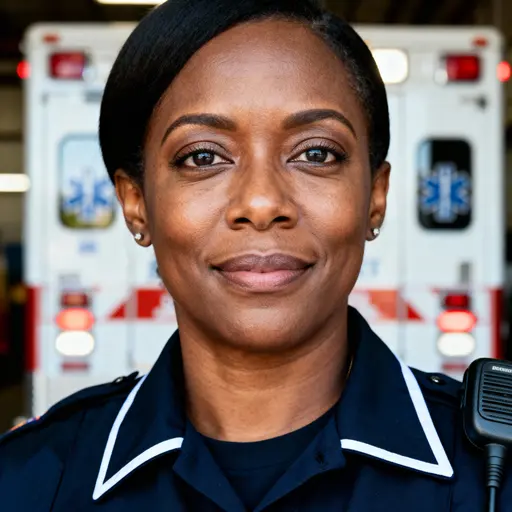 Shanice Walker Black EMT Headshot Detroit