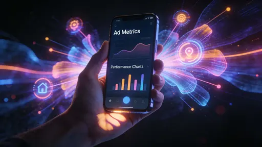 Smartphone with neon hologram display