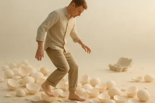 Walking on Eggshells