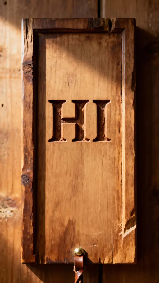 Wood HI Carving Vertical Background